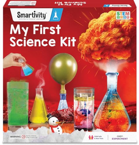 Smartivity Science Experiment Kit for Kids Age 6, 7, 8, 9, 10, 11, 12, 13, 14, Educational Science Experiments for Boys & Girls, STEM Toys for Learning & Fun