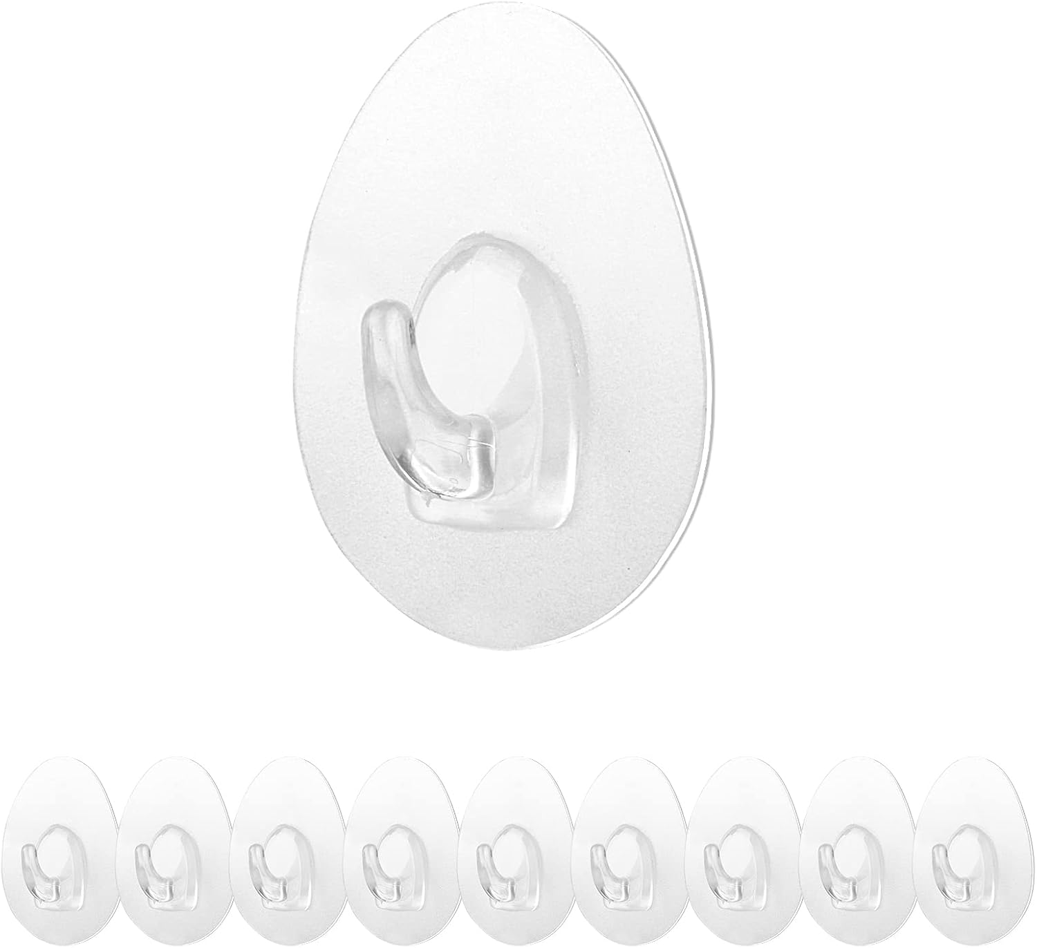 VENUSDALI Wall Hanging Hooks 12 lb (Max) Reusable Heavy Large SelfAdhesive Hook 10