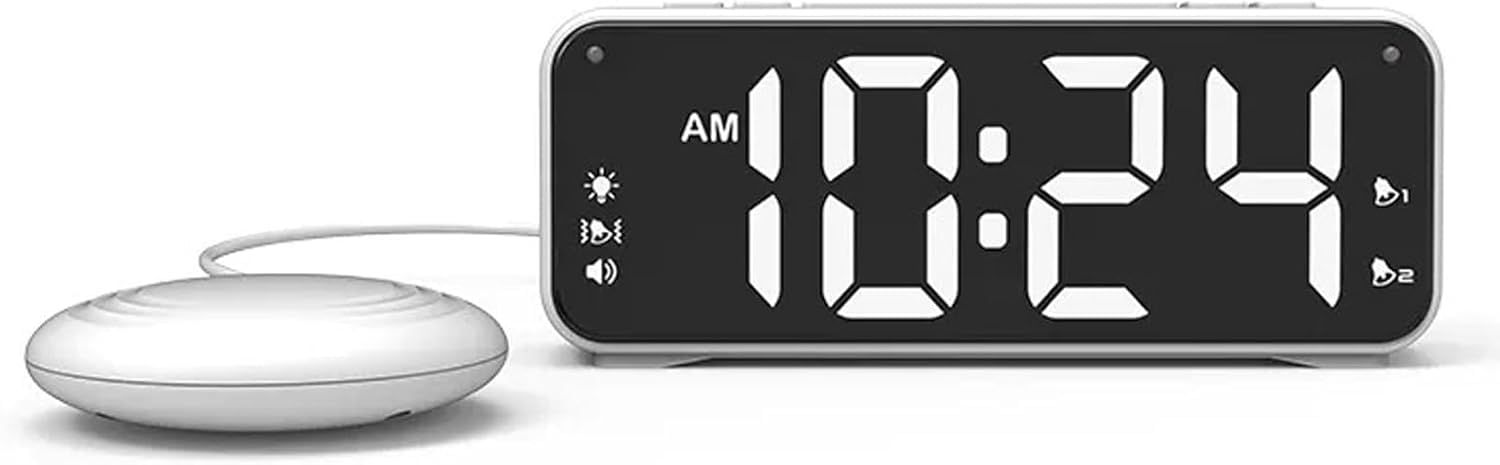 Réveil avec shaker de lit pour des matins sereins en couple