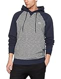 billabong travers pullover herren Taschendetail Billabong Herren Classic Pull Over Fleece Kapuzenpullover, Marineblau meliert, Medium