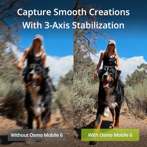 DJI Osmo Mobile 6: Estabilizador Portátil para Móviles - Ideal Vlogging