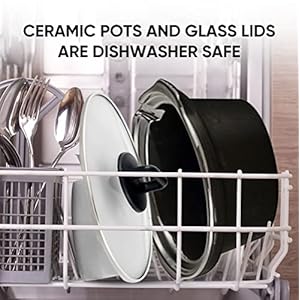 Sunvivi Dual Pot Slow Cooker, 2 Pot Small Mini Crock Buffet Server and Warmer, Upgraded Oval Ceramic Double Pot Buffet Food Warmer Adjustable Temp Glass Lid, Total 2.5 Quarts Sunvivi Dual Pot Slow Cooker 2 Pot Small Mini Crock Buffet Server and Warmer Upgraded Oval Ceramic Double Pot Buffet Food Warmer Adjustable Temp Glass Lid Total 25 Quarts