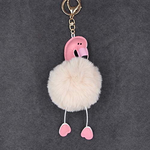 IMIKEYA 3 Pezzi Portachiavi lanuginoso Peluche