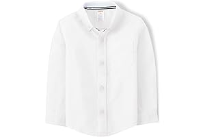 5t white dress shirt boys