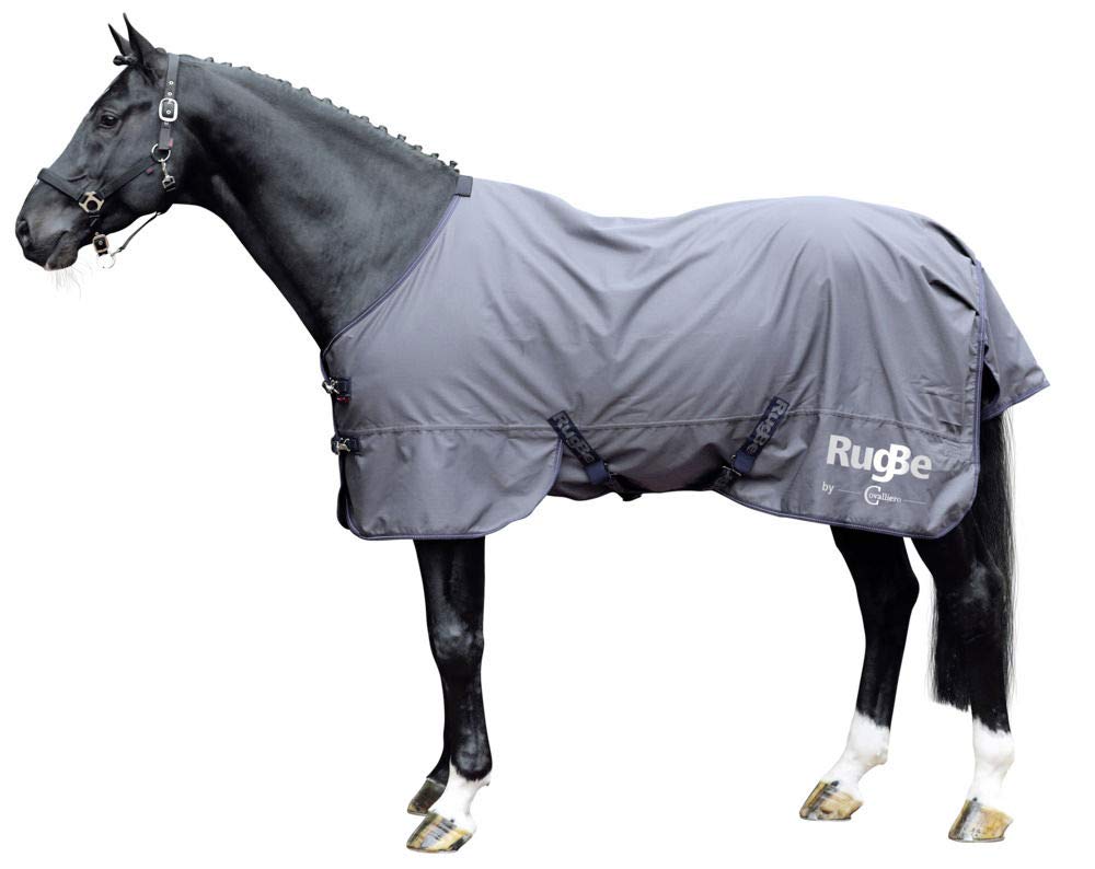 Kerbl RugBe Zero - Coperta per cavalli, impermeabile, 105 cm, colore: grigio