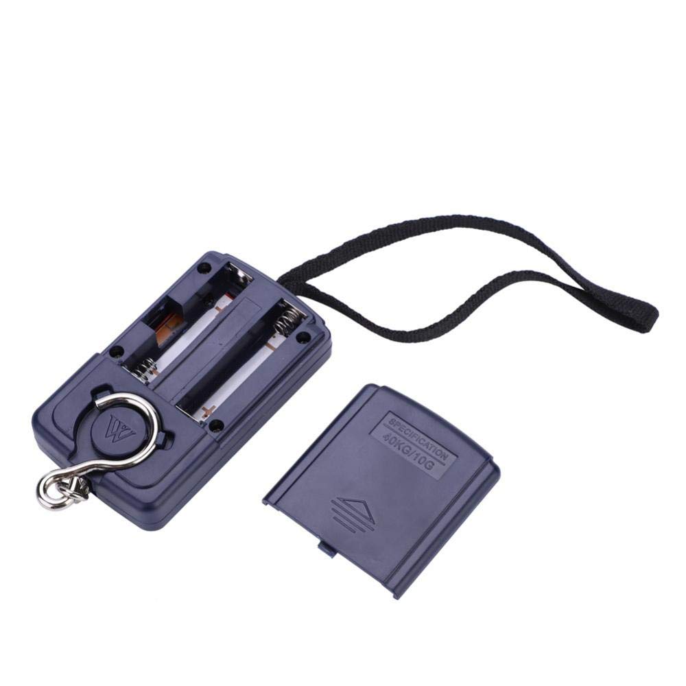 Electronic Fishing Scale Digit Portable 40kg Balance Hanging Luggage Multi Function for Fishing Retail Delivery