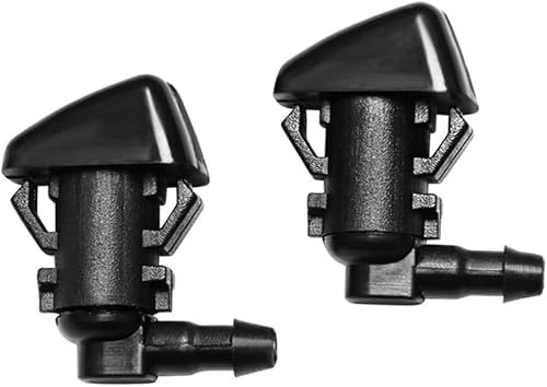 7C3Z17603A para GM Ford Lincoln Direct Replacemnt - Boquilla de limpiaparabrisas delantero duradero, paquete de 2 unidades