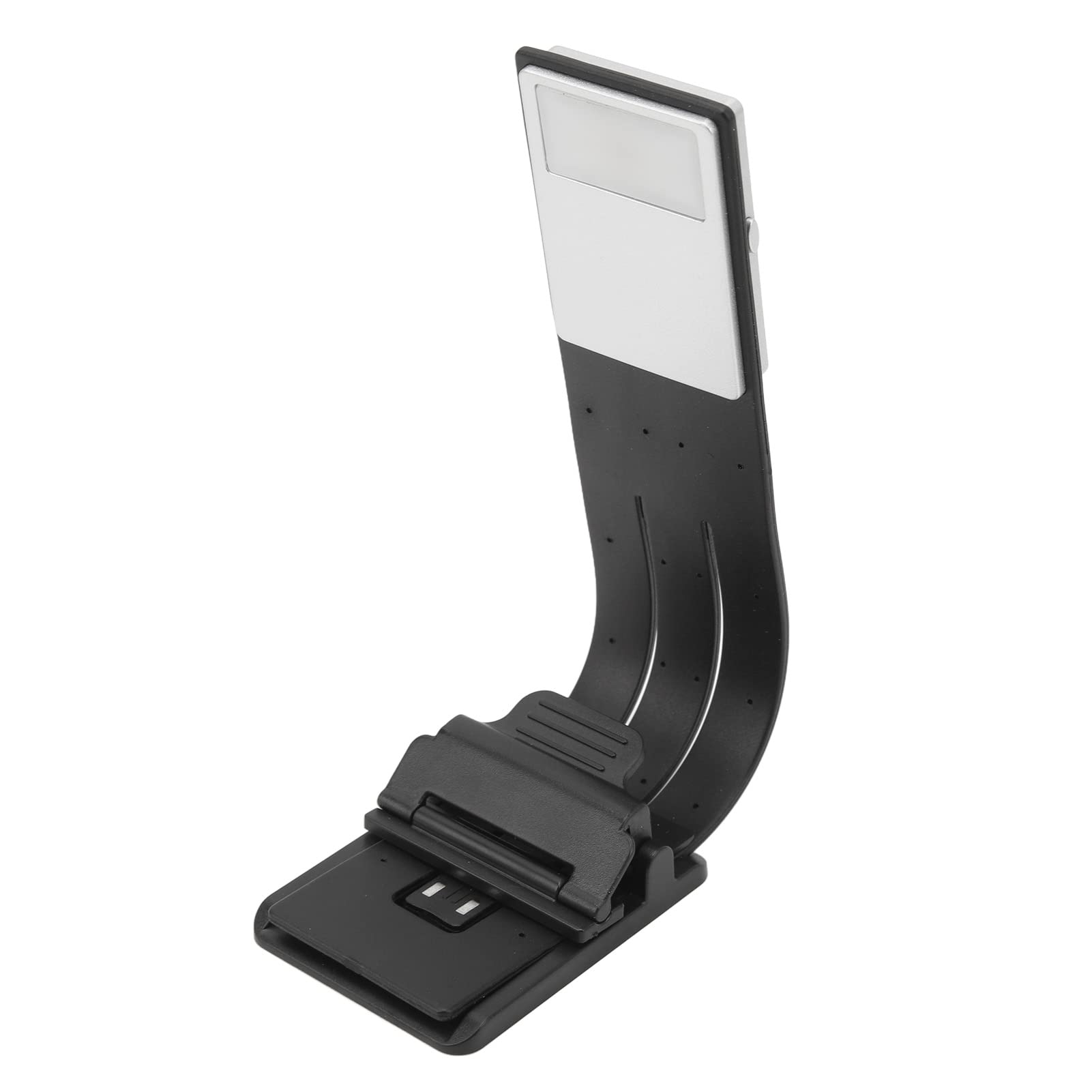 Book Reading Light, Clip Book Read Light, 3 Color Temperature USB Cable Stepless Dimming Reading Lamp for Bedroom