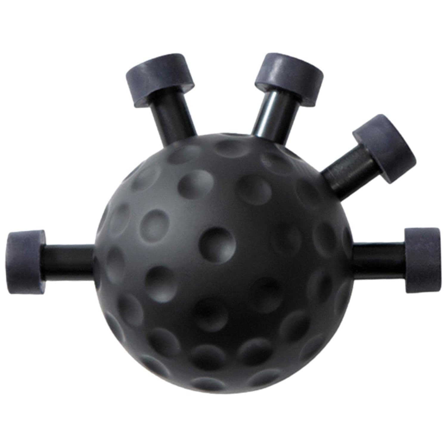 Hand Grip Strength Trainer Ball Black | Adjustable Finger Exerciser with Individual Resistance Piston Design, Forearm Wrist Strengthener for Fitness, Rehabilitation & Stress Relief-image-10