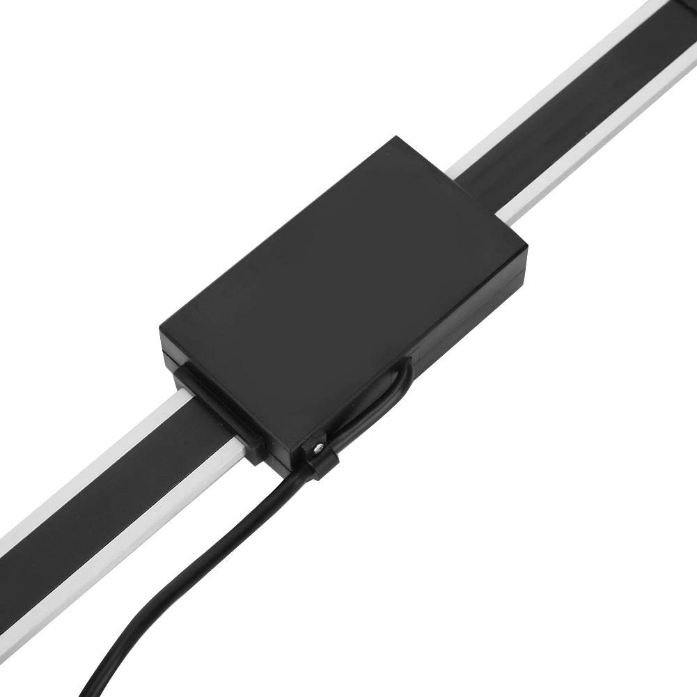 Digitale lineare Skala, Skalenlineal aus Aluminiumlegierung mit rundem Magnetanzeigegerät Messwerkzeug 1000mm(Round 1000mm)