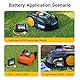 Mspalocell 20V 3500mAh Akku für Worx Landroid S Basic, S450i, S500, WA3230, WR101SI, WR102SI, WR105SI, WR105si.1, WR106 SI, WR106SI, WR115mi, Landxcape LX7 / LX9 Series, 50032492, Ferrex 800m2 2021