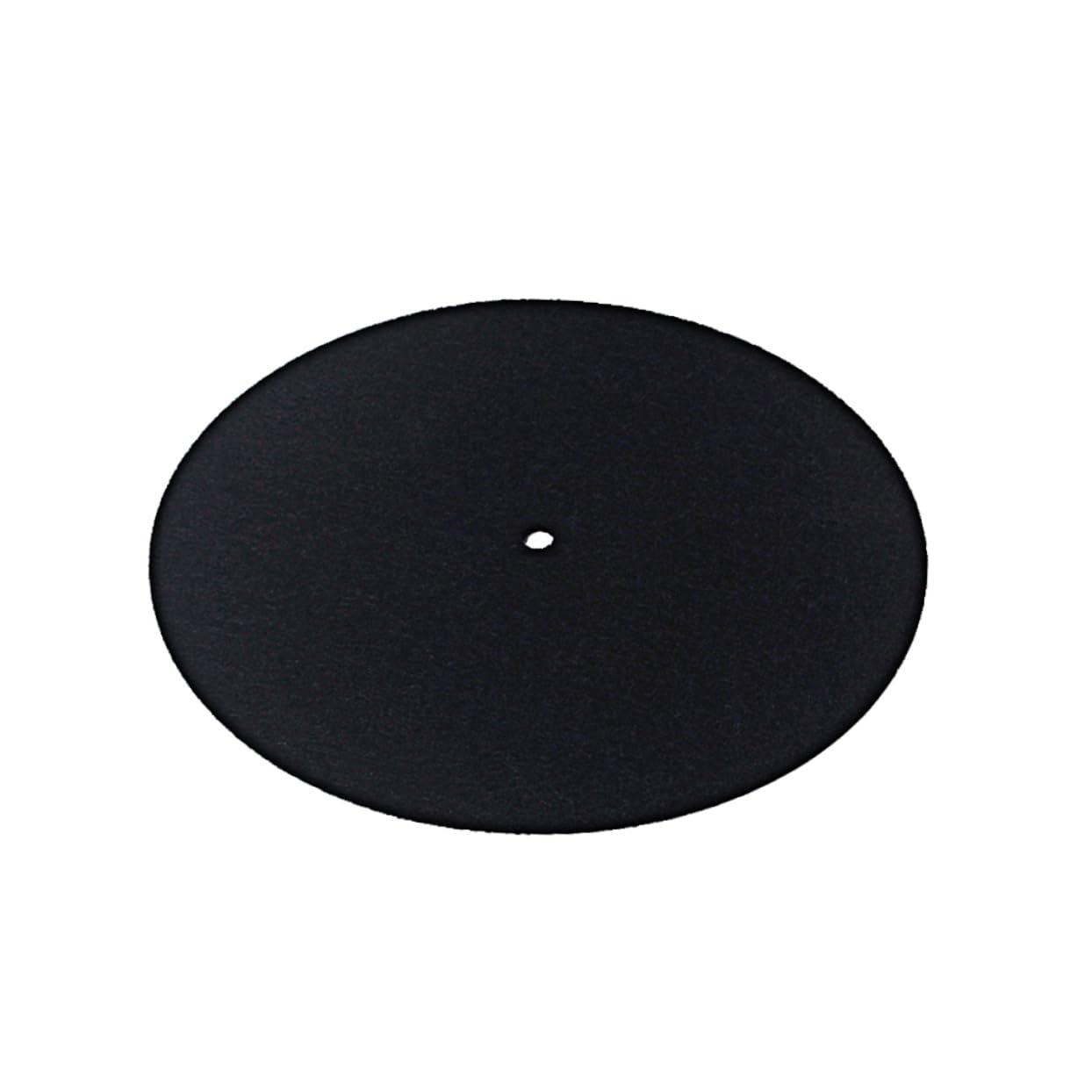 HEMOTON 1l101 Record Player Pad 195mm Turntable Mat Anti-static Wool Slipmat for Vinyl Players