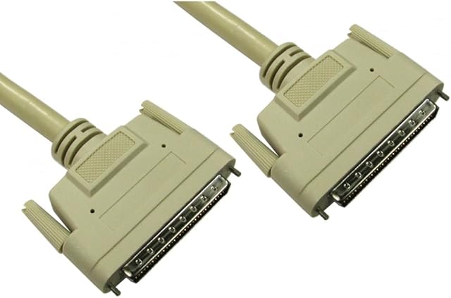 Bluecharge Direct 1m SCSI 3 Half Pitch 68 Male to Male Cable Lead