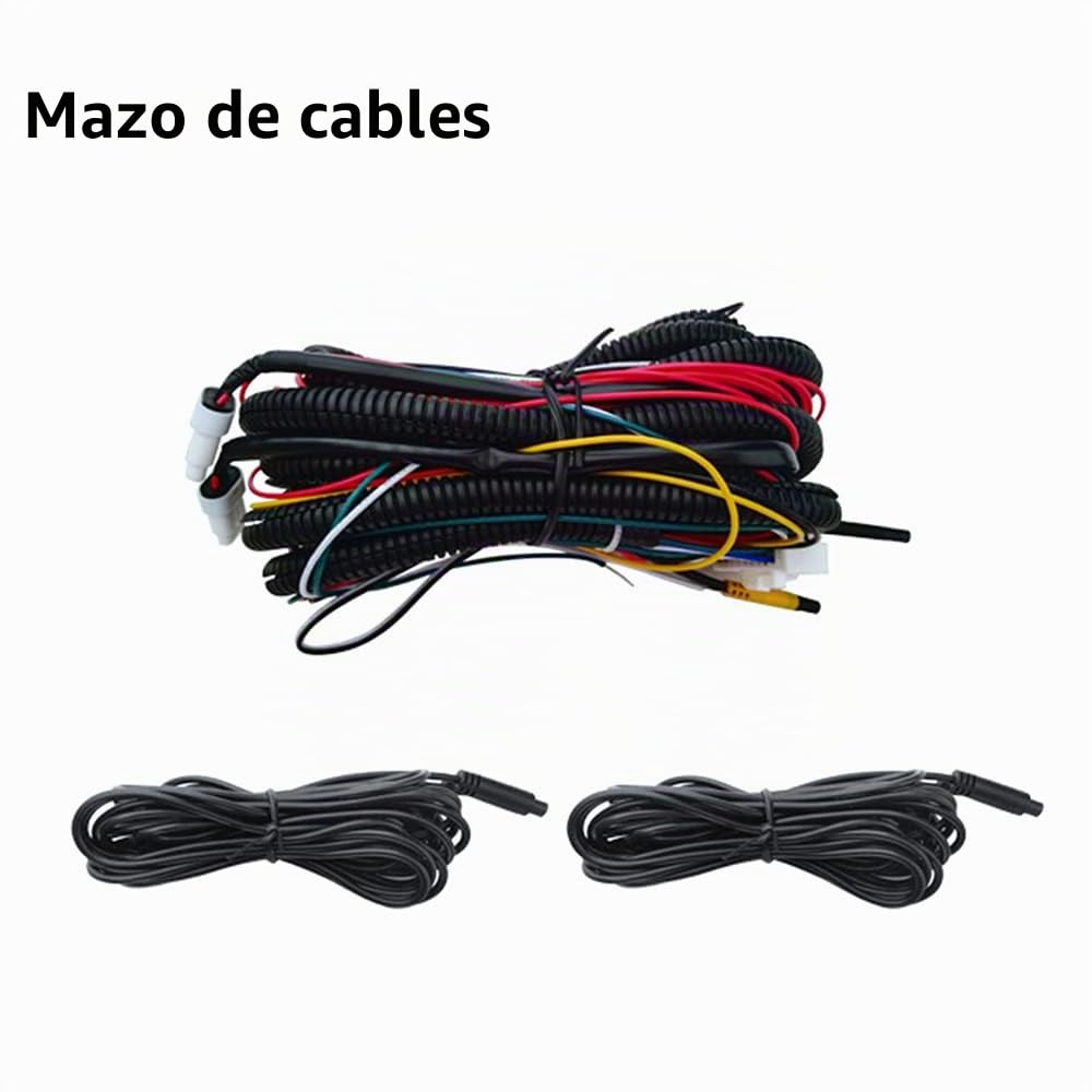 Baceyong Kit de detección de monitoreo de radar BSD, sistema de monitoreo de punto ciego para coche, sensor ultrasónico de sistema de detección de punto ciego