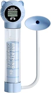 Halter respiratorio - Máquina de entrenamiento con carga de peso,Entrenador de respiración digital - para hombres mujeres capacidad pulmonar fortalecer la grasa abdominal