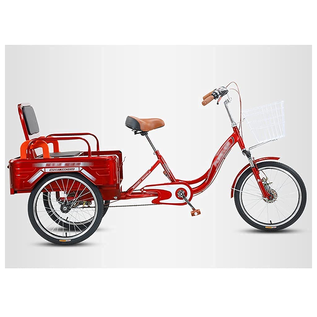 Outdoor Riding Wheel Bikes Adult Tricycle Seniors Trike 20