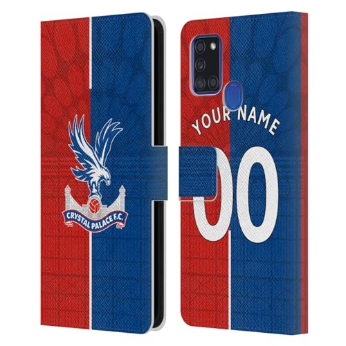 Coque en cuir portefeuille CPFC personnalisée pour Samsung Galaxy A21s