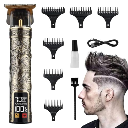 Tondeuse cheveux pour homme avec kit de peignes guides complet pour toute la famille