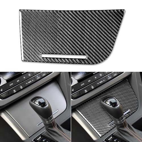 PJFUS Black Carbon Fiber Trim Compatible with Hyundai Sonata 2015-2017