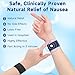 LYJEE Motion Sickness Bands for Adults and Kid Morning Sickness Relief Through Pressure Point Therapy Seasickness Wristband for Cruise Travel