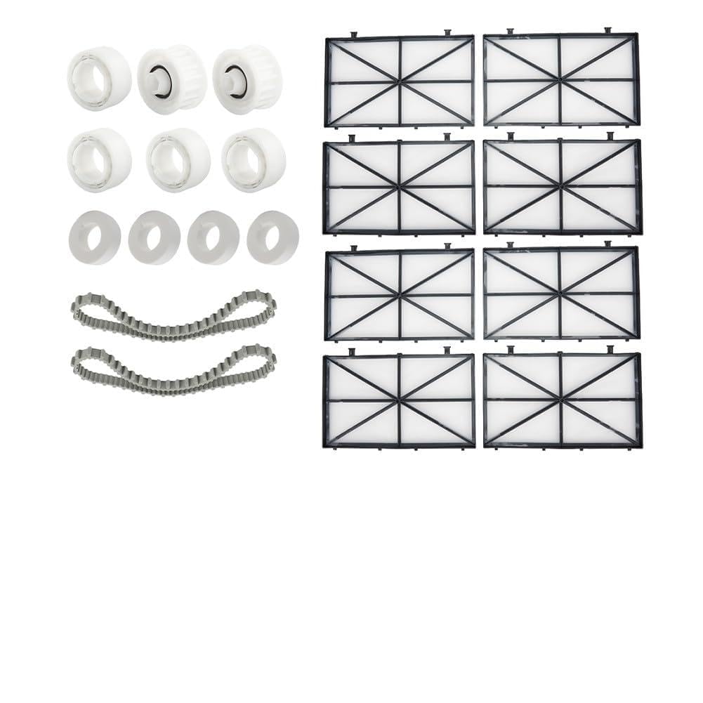 Kit de pièces de rechange pour nettoyeur de piscine CC Plus M400 M500 avec filtres, courroies et