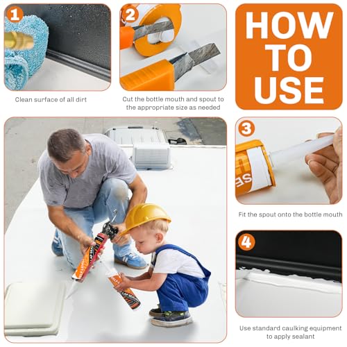 Welluck PL0065 Self Leveling Lap Sealant White Rv Roof Sealant thumb #5