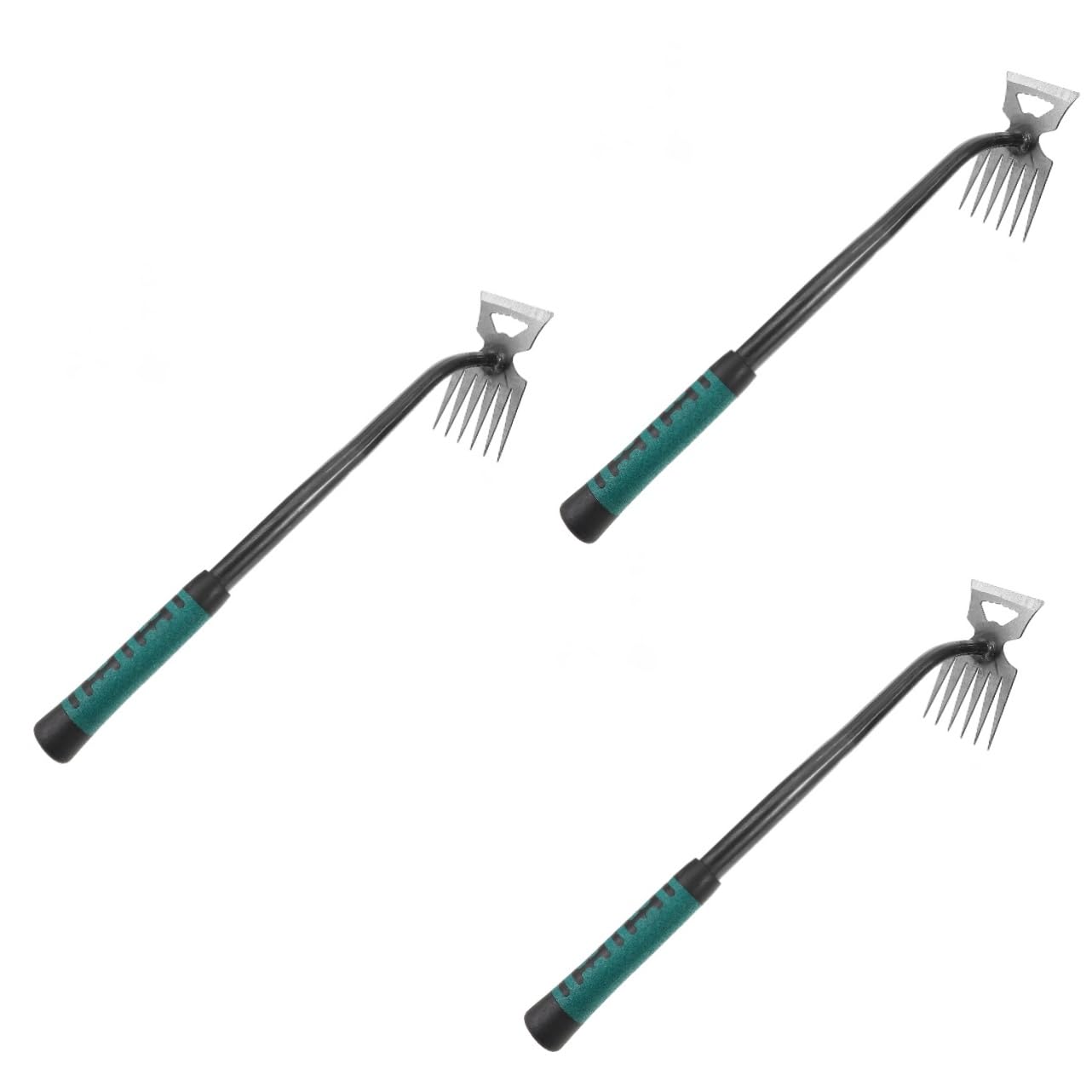 Toddmomy 3 Piezas Extractor de Malezas Manual de Inoxidable Herramienta de Jardinería para Principiantes Deshierbe y Ergonomía para Caminos
