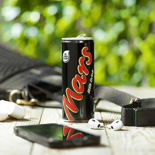 Mars Milk Chocolate Ready To Drink Can, 250Ml (Pack Of 12), No Added Sugar, Vegetarian - 4