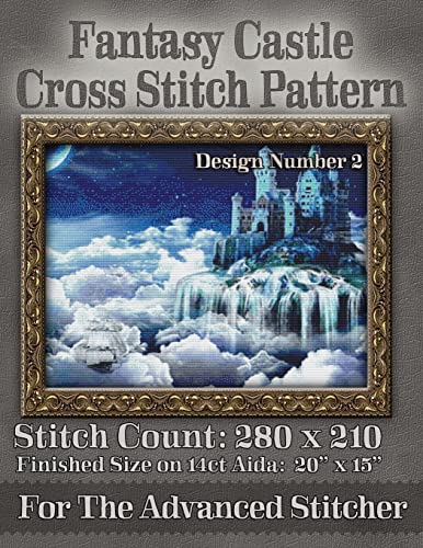 Fantasy Castle Cross Stitch Pattern: Design Number 2
