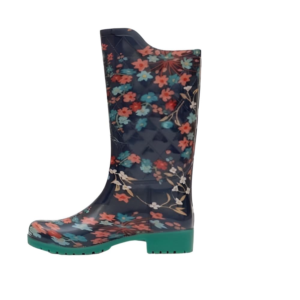 SUMAR™ DESI GIRL GREEN Gum Boot, Safety Anti-Static, Anti-Slip, Flexible PVC, Puncture & Tear Resistant, Oil/Water/Acid Resistance, Lightweight and Industrial/Worker Purpose (SIZE, 36 4 NO) (B0CVZVM89F) Amazon Price History, Amazon Price Tracker
