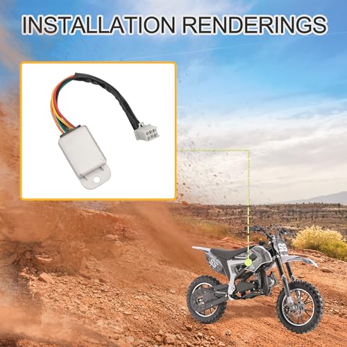 Regulador de voltaje Goofit para XL125 y CB125 7