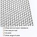 TIMESETL 2 Pack 304 Stainless Steel Woven Wire 10 Mesh, 12