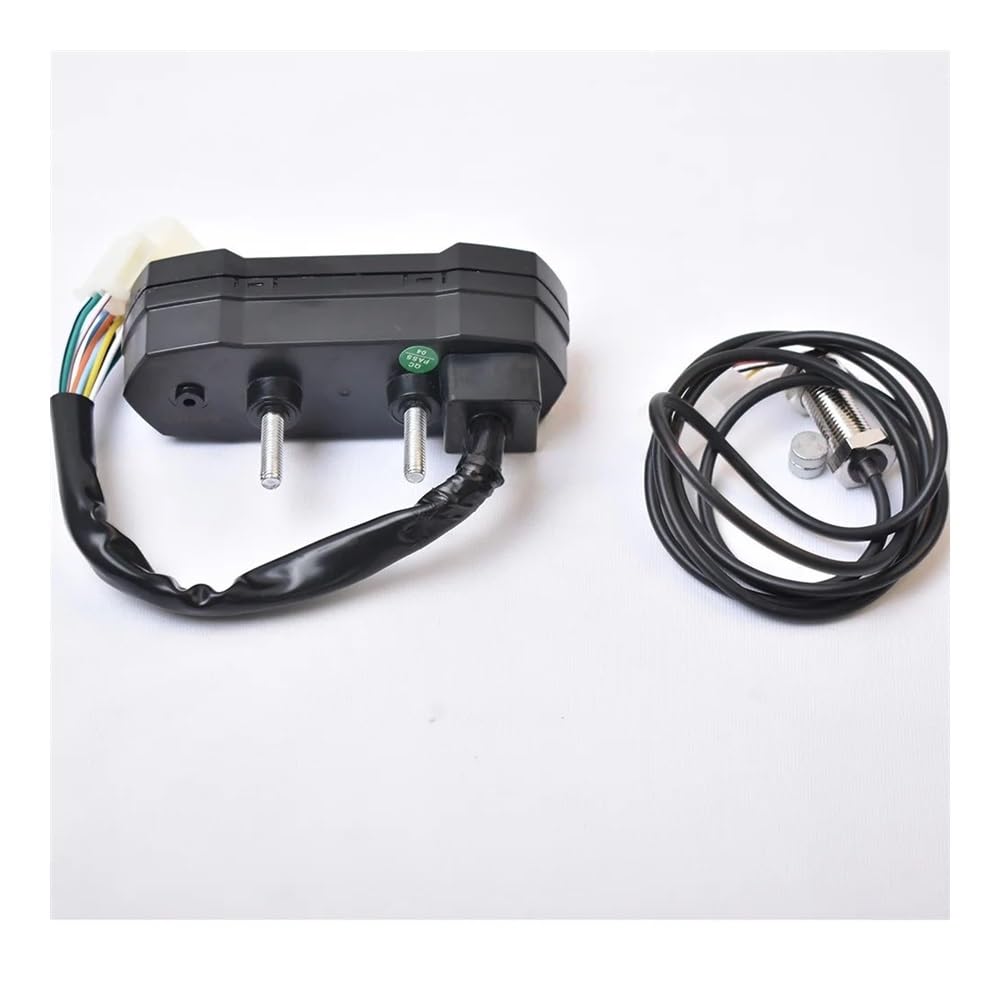 Contagiri per motocicletta Tachimetro Per Moto Digitale Modificato Regolabile Contachilometri 15x1000 Giri/min Contachilometri Per 2,4 Cilindri Indicatore Cambio Moto
