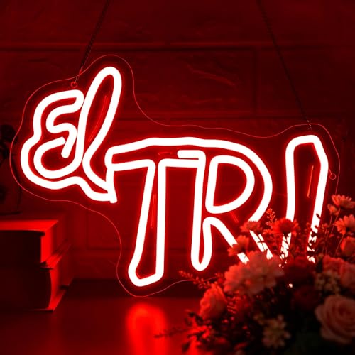 Image of Football Neon Sign for Wall Decor Soccer Team Logo LED Light for Man Cave | Dimmable football neon light, bedroom, bar, party, fans club wall decor, gifts for soccer team fans, size 13.7*9.0 in