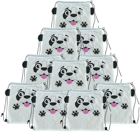 Pack de 10 Mochilas Infantiles de Animales para Niños y Niñas 41x...
