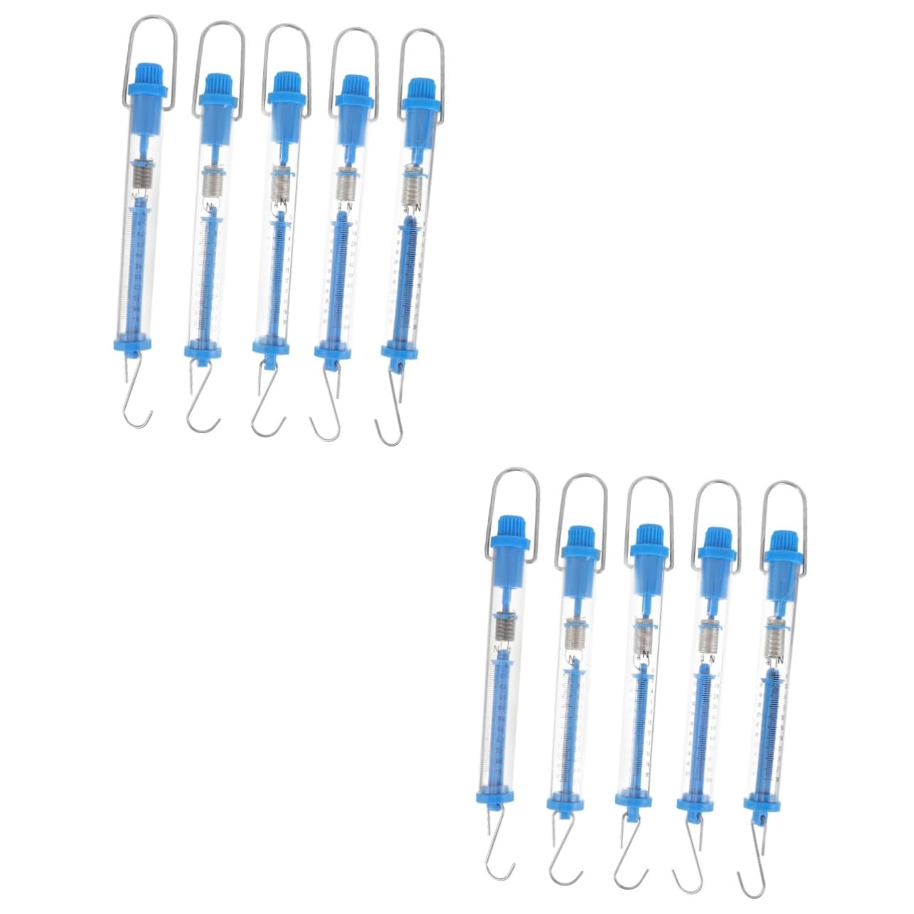 2 Series Unidades Balanzas De Cilíndricas Dual De Física Resistente Y Gancho Para Colgar Precisión Alta Herramienta Científica Para Medición De Piezas*2