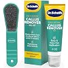 Dr. Scholl's Fast Acting Callus Remover Gel Kit, Hard Skin Removal, Smooth Soft Feet in Minutes, Salon Professional Formula, Mess Free Application, Exfoliating Foot File Pedicure Tool Included