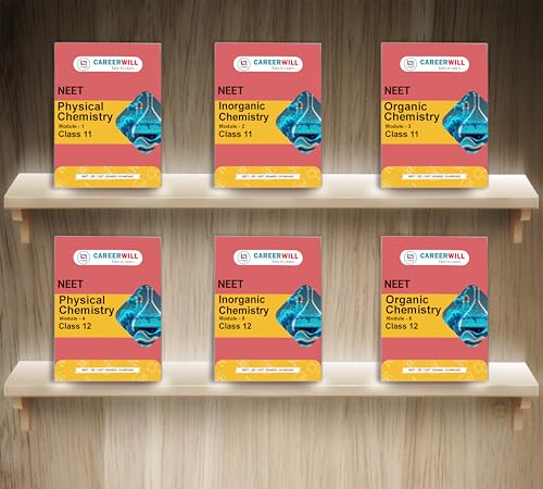 Image of Careerwill NEET Study Module Set (English Medium) | Complete Syllabus 11th+12th | 23 Modules | 4200+ Pages | Mindmaps | Updated with NTA pattern 2026 | Designed by Kota Best NEET faculties | Online Solutions | LAUNCH OFFER at 2999 /-