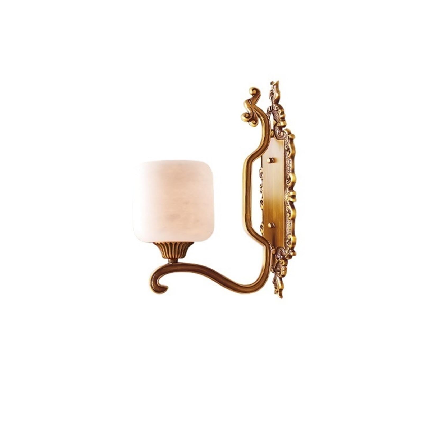 ZENY896V Bedroom Bedroom Bedside Lamp Corridor Entrance Antique Lights Luxury Marble Interior Decoration Wall Sconce