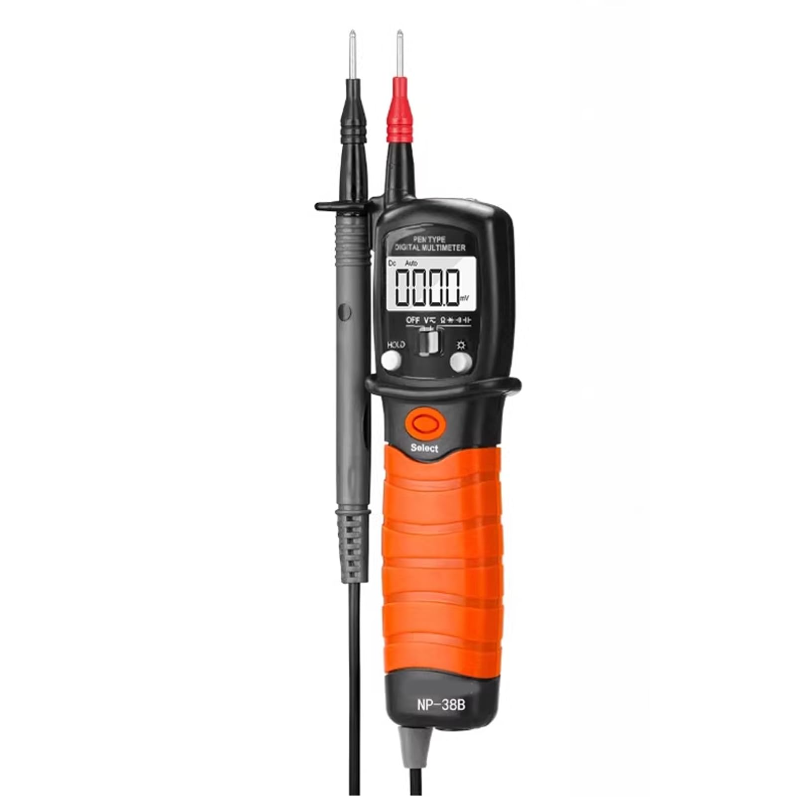 WEILWH Digital Multimeter Pen Styles Auto Ranging with LCD Backlights Pocket for Electricians Circuit Testing Electronics