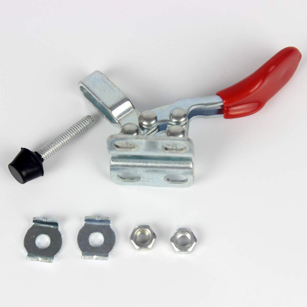 Morsetti A Sgancio Rapido - 5 Pezzi Per Lavorazione Professionale | Toggle Clamp Orizzontale - Foto 8