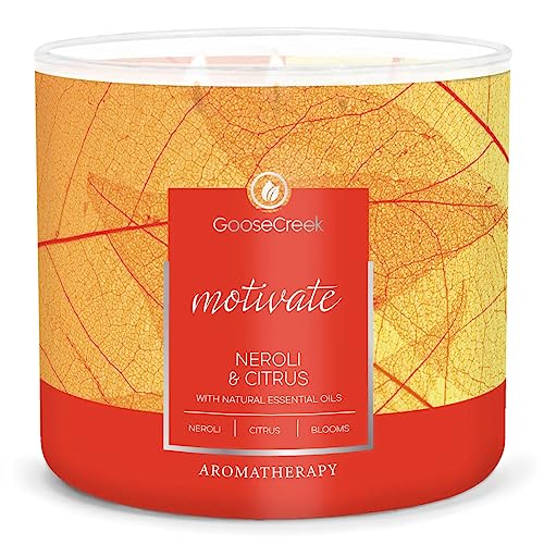 Neroli & Citrus Aromatherapy Large 3-Wick Candle #TOP6