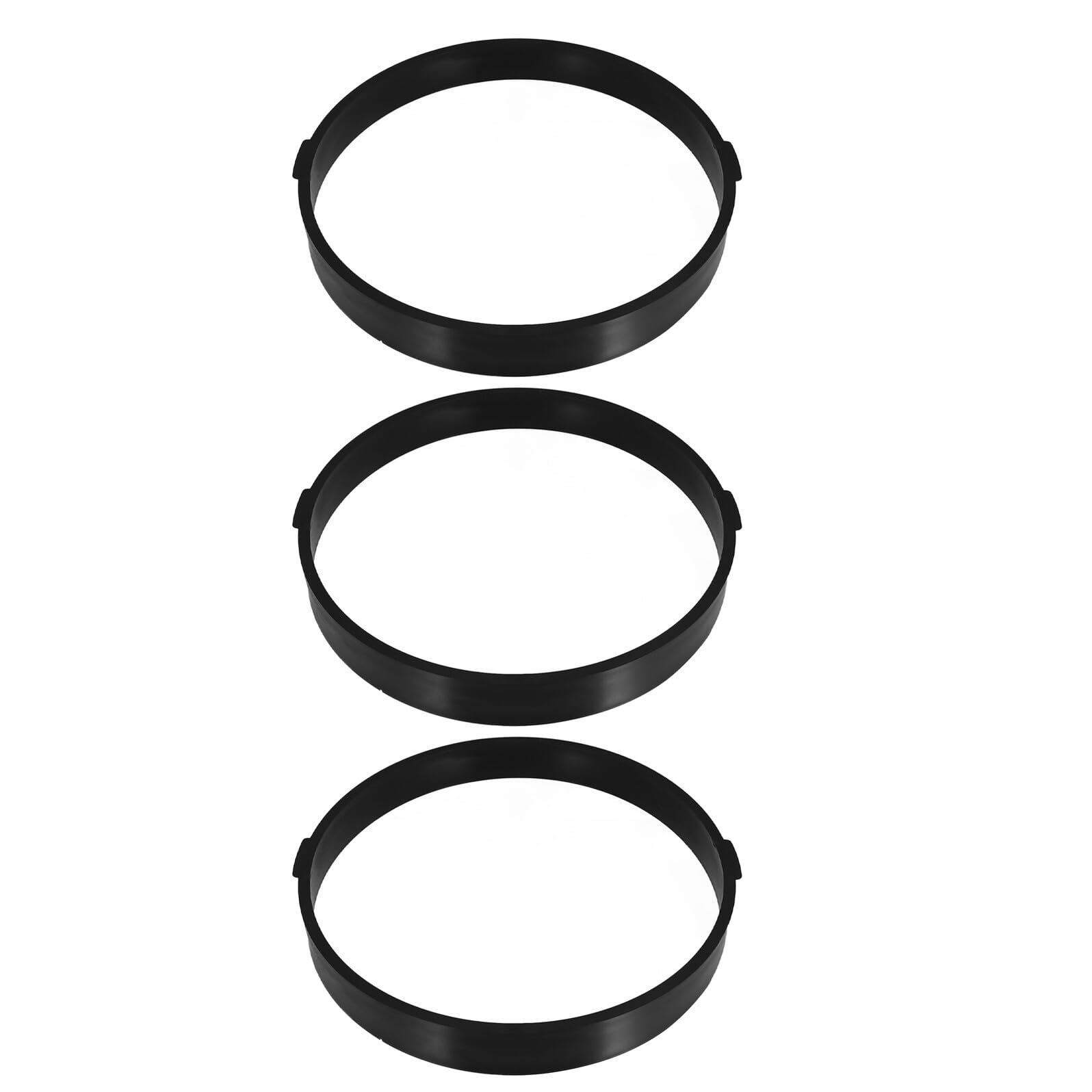 Yardenfun 3 Piezas Molde para Piedra de Jardín Molde de Pavimento Circular Reutilizable de Plástico DIY para Patio y Exterior