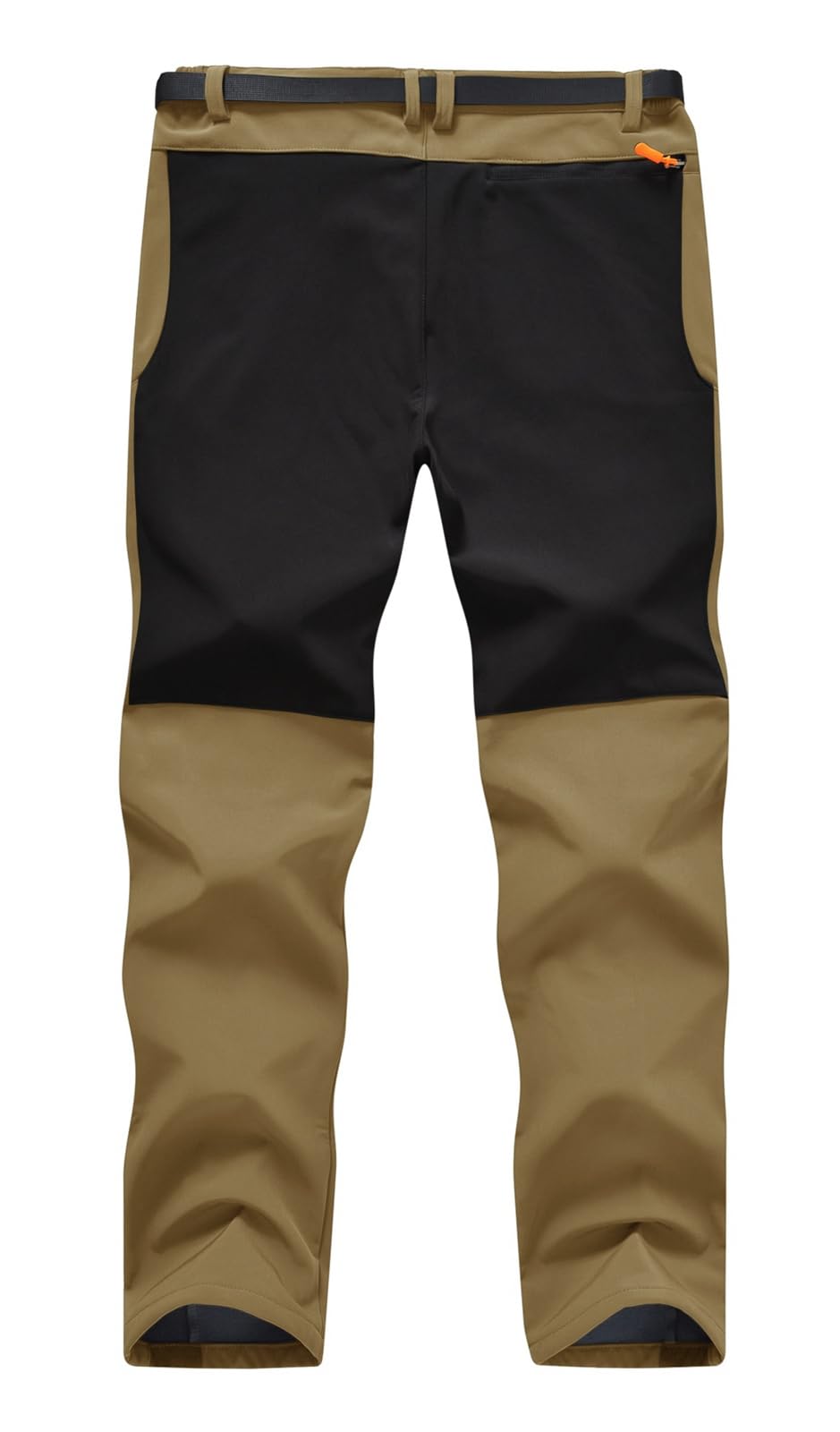 Rdruko Pantalon de ski pour homme - Imperméable - En softshell - Coupe-vent - Pantalon de randonnée - Doublure thermique - Avec poches