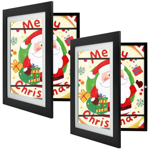 Golden State Art, 10x12.5 Kids Art Frames, Front-Opening...