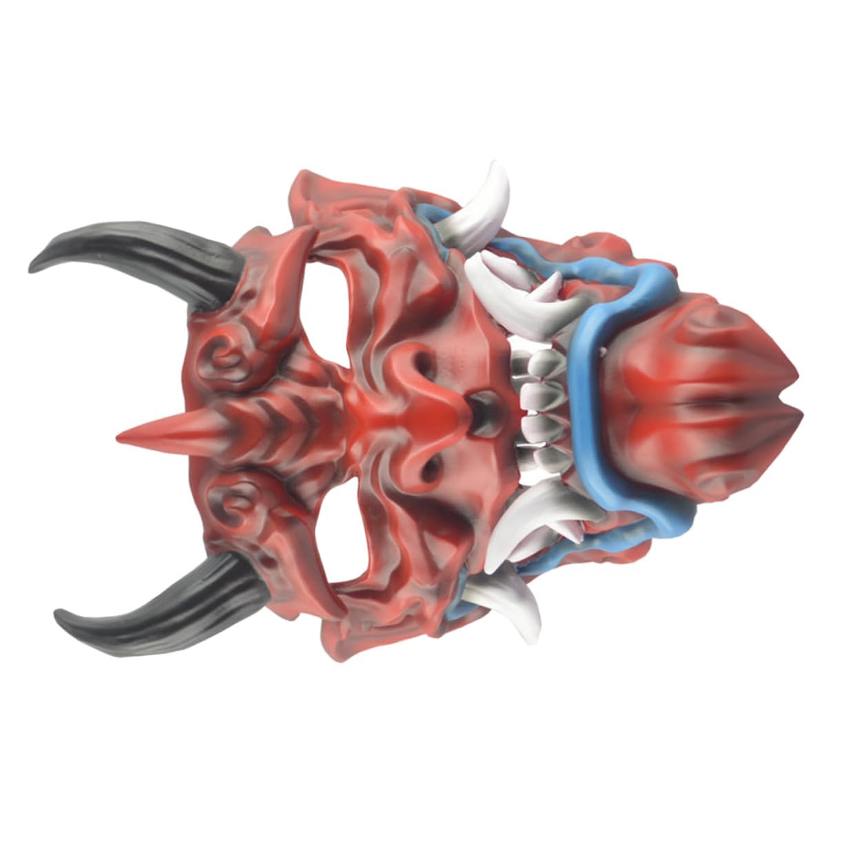 ibasenice 1pezzi Maschera Da Diavolo Per Halloween Articoli Per Feste Maschera Da Cosplay in Plastica Resistente Adatta Tutti Per Decorazioni Murali Feste Horror e Carnevale