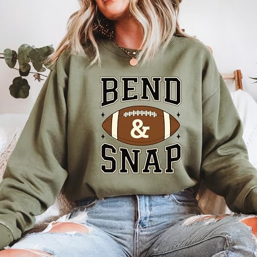 Bend and Snap Sweatshirt, Football Sweatshirt, Game Day Outfit, Funny Football, Legally Blonde Reference, Sports Humor, Women’s Game Days, College gamee Day, Footbal Fan Gift2