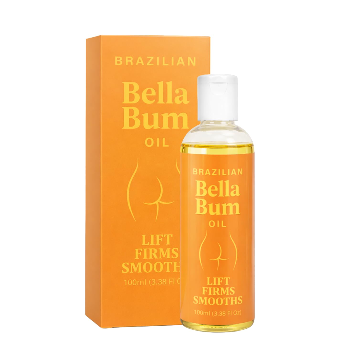 Huile fesses élastique femme Bella Brazilian Butt Care gel crème spray - 2