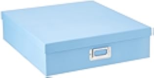 Pioneer Jumbo Scrapbook Storage Box, Sky Blue