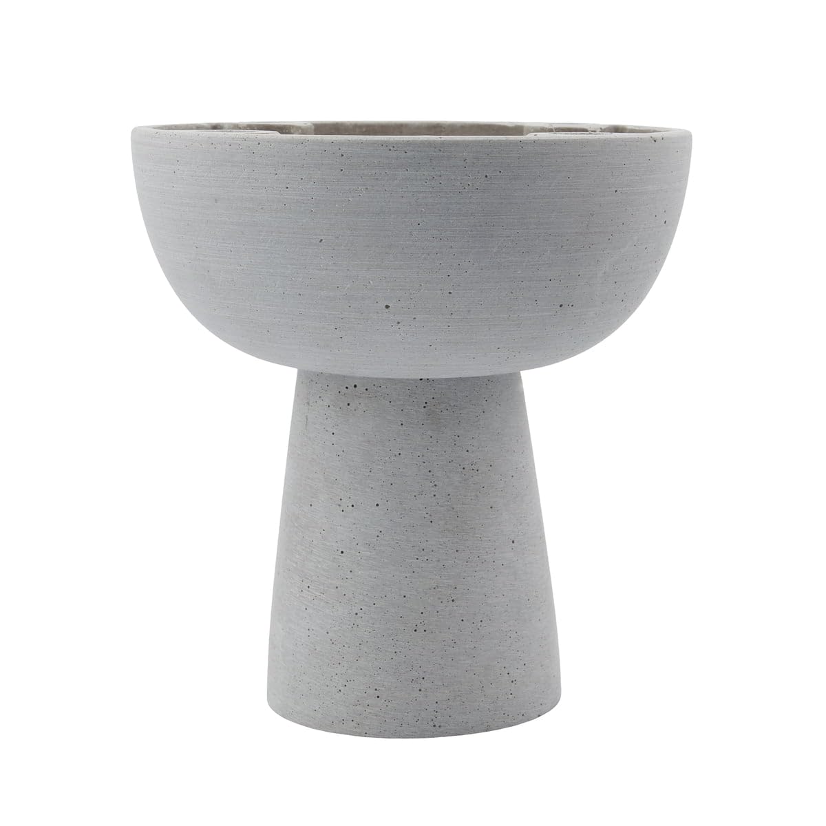 House Doctor - Marb Kerzenständer, H 21 cm, grau